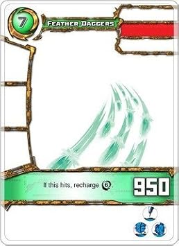 Redakai - Feather Daggers - Redakai Base Set