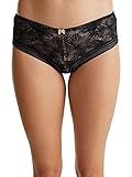 Nudefarbenes Innenfutter ESPRIT Recycelt: Hipster-Shorts mit Spitze