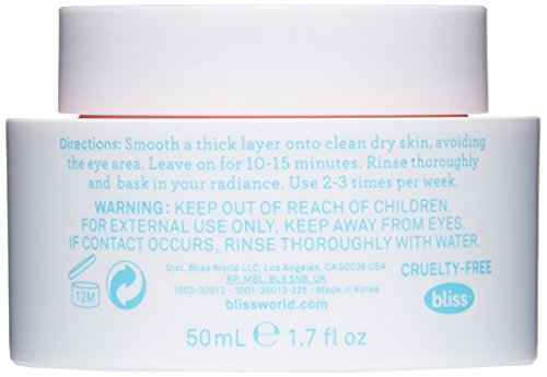 Bliss - Mighty Marshmallow| Brightening & Hydrating Face Mask| Vegan | Cruelty/ Paraben Free | 1.7 Fl. Oz. #TOP3