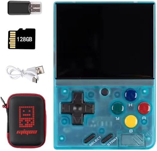Amazon.com: MIYOO Mini V4 Handheld Game Console with Hard Case, 2.8 ...