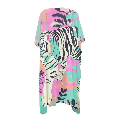 Long Swimsuit Coverup for Women Seaside Summer Vacation Swim Cover Up for Women Hawaiian komono cardigan Cover Ups4