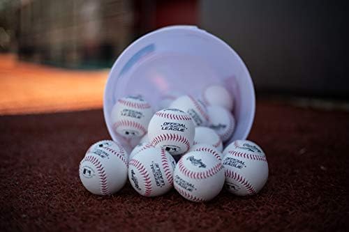Rawlings | Official League Recreational Use Practice Baseballs | Youth/8U | OLB3 | Bucket | 24 Count — view 6