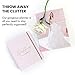 Wedding Planner Book and Organizer for Brides with Gift Box | Engagement Gift for Couples | Hardcover Bridal Planning Journal Notebook | Pink & Rose Gold
