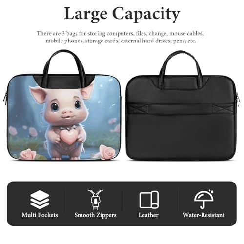 Maletín para laptop impermeable 17 pulgadas estilo caricatura miniatura 5
