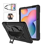 【Diseño de portalápices】: la parte posterior de esta funda para Samsung Galaxy Tab S6 Lite de 10.4 pulgadas 2020 tiene un portalápices, que puede llevar fácilmente su lápiz electrónico en cualquier momento. (No contiene lápiz electrónico)