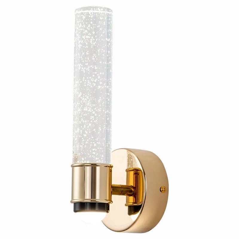 Applique de chevet LED en cristal pour une ambiance de chambre cocooning