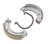 BikeMaster Standard Front or Rear Brake Pads for Yamaha QT50 Yamahopper 1980-1987