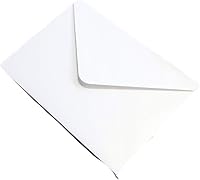 Vista 1 de 25 sobres blancos perla A7 de 5,35 x 7,7 pulgadas, perfectos para bodas 5x7, tarjetas de invitación, invitación RSVP de cumpleaños