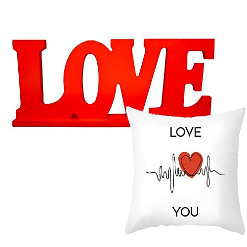 Housse de coussin décorative Saint-Valentin motif lèvres pour canapé et lit de mariage