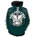 Produktbild American Football Hoodie - Philadelphia Eagles Langarm-T-Shirt Männer Beiläufige Sweatshirt Herbst Sweatshirt Fans Trikots,XL