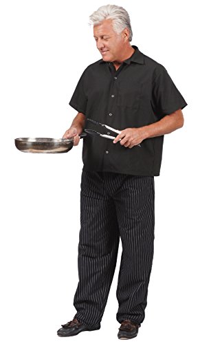 Fame Short Sleeve Cook Shirt C25 - Black/LG (WFA82563BKLG)