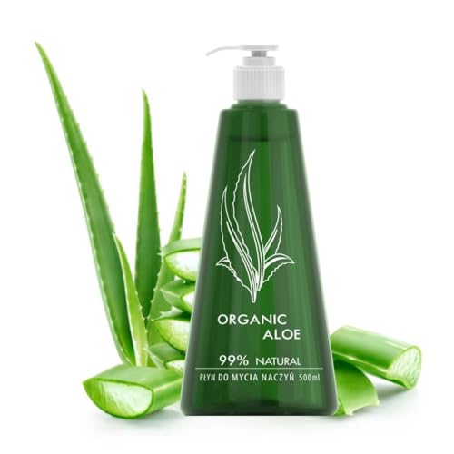 ProSkin - Limpiador de platos con bomba de 500 ml con extracto de aloe vera, líquido para lavar platos, respetuoso con la piel de las manos, líquido sin SLS, SLES, EDTA, 99 % de ingredientes naturales