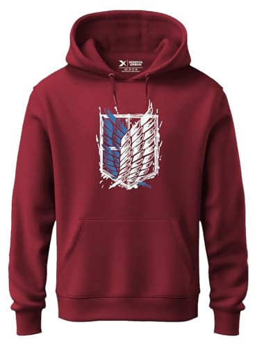 Image of XENOVAURBAN Hoodies | Unisex Hoodie Sweatshirt Anime Printed AOT1
