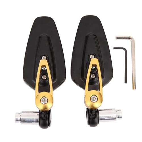 �I�[�g�o�C�o�[�G���h�o�b�N�~���[�ɓK������X�Y�L GSXR600 GSXR750 GSXR1000 B-King GSF1250 GSF600 �O���f�B�E�X SFV650 SV1000 �o�b�N�~���[(Gold2)