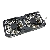 Forfait : Oui MAHIE Nouveau 1 Set 86MM 4PIN GTX 1060 GPU Ventilateur, Fit for ZOTAC eForce GTX 1060 GTX 960 GTX 950 Ventilateur de Carte Graphique Cheerfully (Color : Fan Plus housing)
