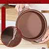 Natural Terracotta Casserole with Lids Clay Pots for Cooking, Unglazed Earthenware Rice Pots (UpgradeT4-3.6QT) #3