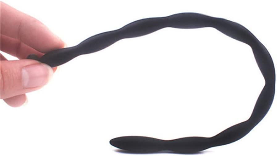 8pcs/lot Solid Silicone Urethra Catheter Curve Line Urethrale Sounding Penis Plug Urethral Sound Dilator Ejaculation Orgasm Sex Toy for Men Male Masturbator