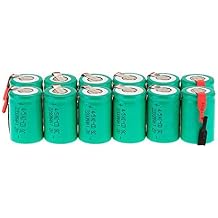 Ni-Cd Rechageble Batteries, 1.2V 2200 mAh 4/5Sub C Battery