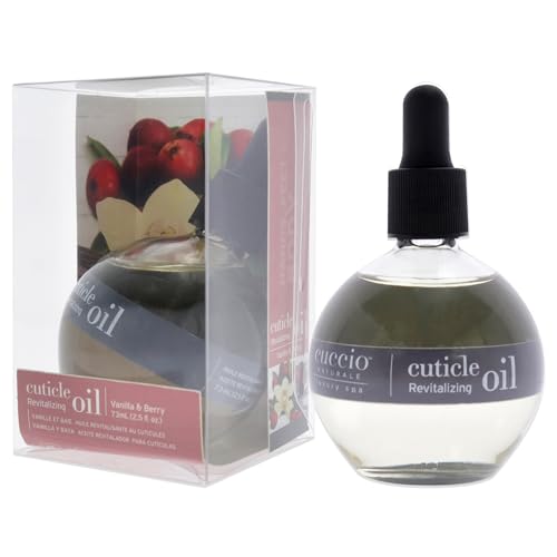 Cuccio Naturale Cuticle Oil - Vanilla & Berry Revitalizing Hydrator - Repair Skin & Nails - Paraben & Cruelty-Free - 2.5 Oz (Pack of 2) - Thumbnail 5