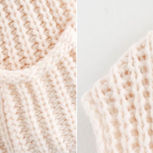 FindThy Women’s Cropped Sweater Vest Cute Crewneck Button Down Sleeveless Crop Knit Cardigan with Pocket3