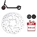 FreeLeben Xiaomi Electric Scooter Disco Freno Rotor Brake Pad Ricambio Accessorio per Xiaomi M365 Scooter Elettrico (120mm (for Xiaomi M365 PRO))