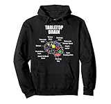 El diseño "Tabletop Brain" es para todos los que aman jugar a los juegos de mesa en su tiempo libre. Para hombres y mujeres a los que les gustan los juegos de cartas, meeples y dados. Un diseño divertido para demostrar lo mucho que te gustan los juegos de