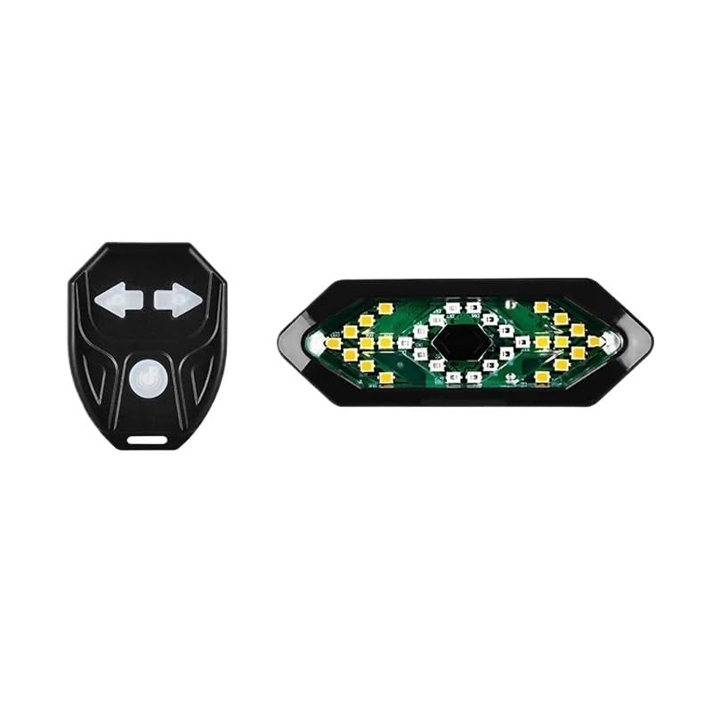 Feu arrière de freinage pour vélo avec clignotants et télécommande sans fil
