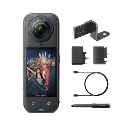 Insta360 X5 Creator Bundle - Waterproof 8K 360° Action Camera, Le...
