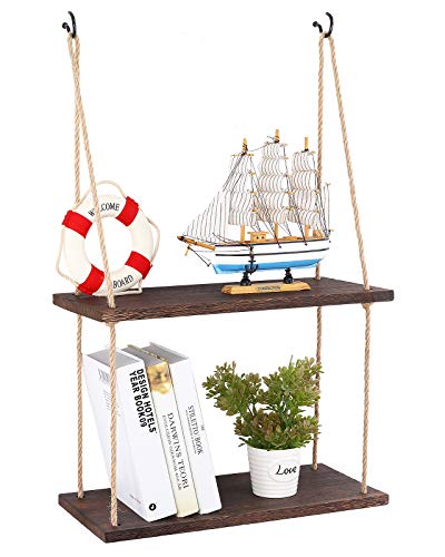 SOLEDI Mensola da Muro Decor e Archiviazione 2 in 1 Mensole da...