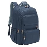 Mochila Feminina Masculina Tactel Notebook Escolar Resistente Grande Costas Juvenil Escola Azul Deluxe