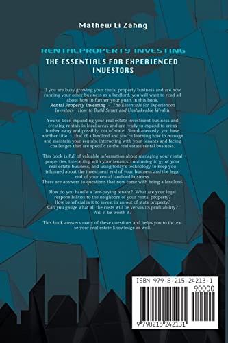 Rental Property Investing: The Essentials for Experienced Investor