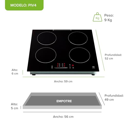 Catálogo para Comprar On-line Estufa Electrica 4 Quemadores que Puedes Comprar On-line. 23 Estufa Electrica 4 Quemadores marca AVERA (2)
