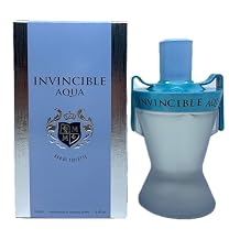 Invincible Aqua Mens Cologne 3.4 Fl. Oz. Eau de Toilette Spray