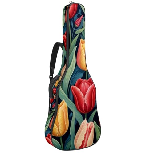 Housse de guitare 109 cm étanche pour éviter l'humidité et ranger vos partitions