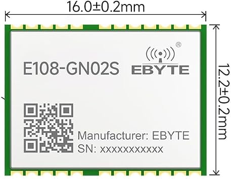GPS Module BDS GPS GLONASS Tracker NMEA0183 Compatible Multi-mode Satellite Positioning and Navigation E108-GN02S