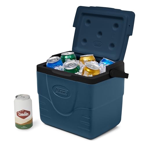 Coleman Chiller 9qt Portable Cooler with Ice Retention and 2-Way Heavy Duty Handles, Leak Resistant, Great for Camping, Concerts, Sports, and More, Sapphire by Coleman - Image 3