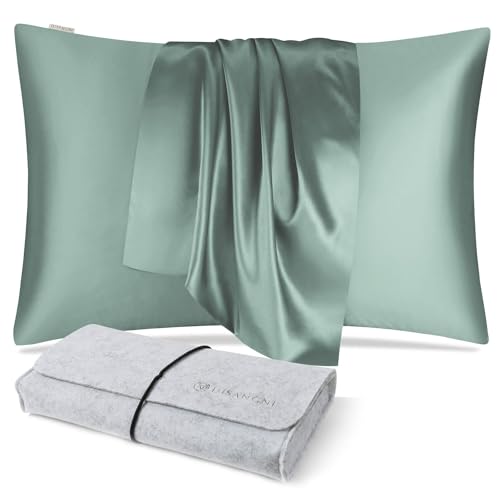 DISANGNI Funda de almohada de seda de morera