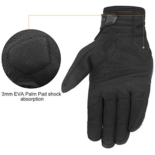 image for INBIKE Motorcycle Gloves Hard Knuckle Gloves Motorbike Gloves Men Brea