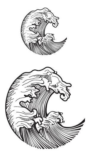 Miniatura 4 de SanerLian Pegatina temporal de tatuaje de brújula, impermeable, montaña, océano, luna, planeta, geometría vintage, adultos, hombres y mujeres, arte