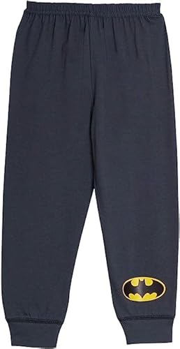 BATMAN Kids Novelty Pyjamas With Cape, Dress Up Costume, Ages 2 to 8 Years Old (5-6 Years) Grey