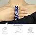 GDLKPYHS Healing Bracelets for Women - Lapis Lazuli Bracelet - Healing Prayers Crystal Bracelet, 8mm Natural Stone Stress Relief Yoga Beads Get Well Soon Gifts