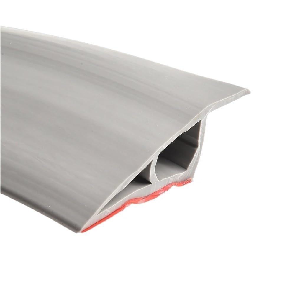 Loacea Floor Threshold Strip Length 1meter Edge Finishes Carpet Strips, Flexible Doorway Threshold Strip for Decoration 1pc(Gray)