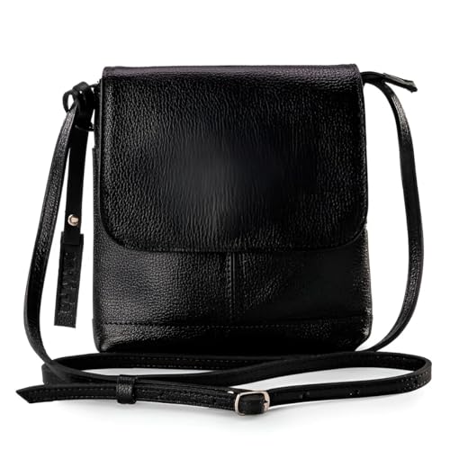 Bolsa Feminina de Couro Legítimo Transversal Tiracolo Modelo Jô – Elegante e Versátil
