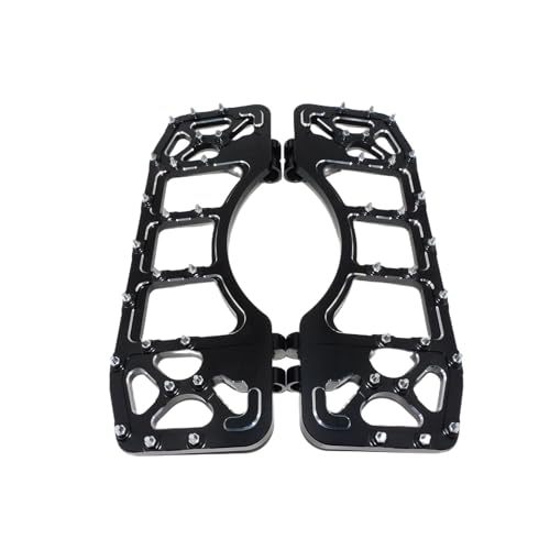 Repose-pieds de moto antidérapants et surdimensionnés pour une stabilité maximale