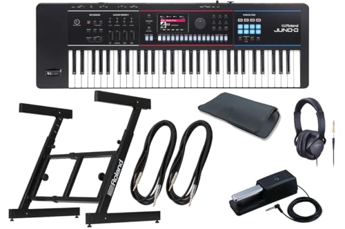 Roland ���[�����h/JUNO-D6 [Z�^�L�[�{�[�h�X�^���h �Z�b�g�I] �x���V�e�B�[�Ή� 61���V���Z�T�C�U�[ (JUNO-D)