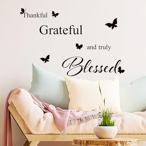 Vinilo decorativo de pared con frases positivas negro miniatura 4