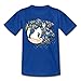 Spreadshirt Sonic The Hedgehog Pixel Head T-Shirt Enfant, 3-4 Ans, Bleu Royal