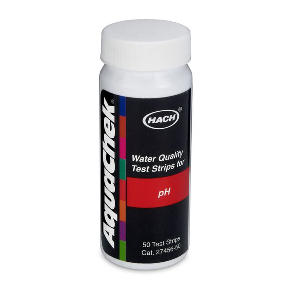 Hach pH Test Strips, 4-9 pH Units, 2745650