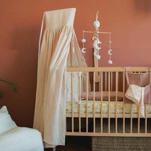 Ciel de lit Domiva protège bébé de la lumière pour dormir