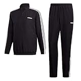 adidas Herren MTS 3S WV C Tracksuit, Black/Black, M